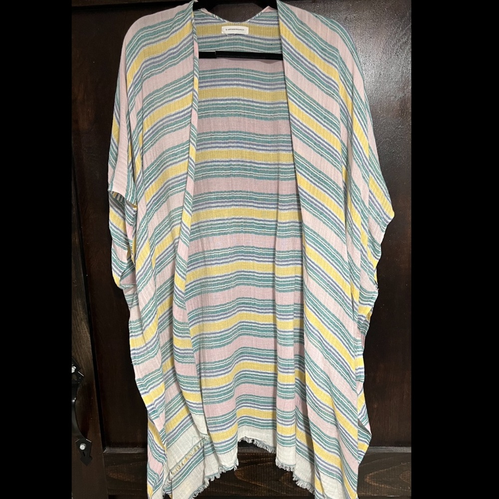 Anthropologie pastel kimono